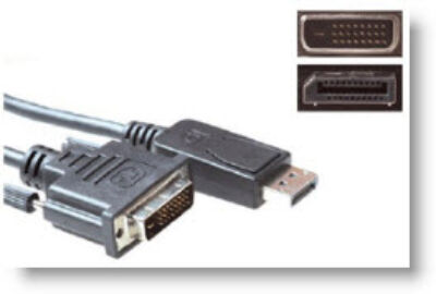 DisplayPort - DVI-D M/M Cable 1.8m