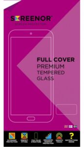 Screenor Tempered Galaxy S21 Full Cover Black