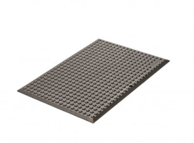 GetUpMat Bubble seisomatyöpistematto harmaa 630x475x16mm