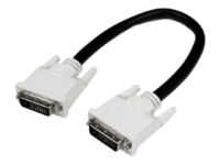 StarTech.com 1m DVID Dual Link Cable M/M - DVI kaapeli - kaksinkertainen yhteys - DVI-D (uros) to DVI-D (uros) - 1 m - thumbscrews - musta