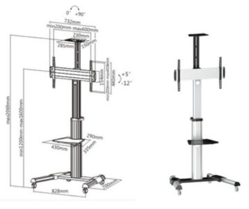 LH-GROUP LATTIATELINE PYÖRILLÄ 37-75"