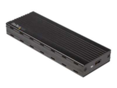 StarTech.com M.2 NVMe SSD Enclosure for PCIe SSDs - USB 3.1 Gen 2 Type-C - Storage enclosure - M.2 - M.2 Card - 10 Gbit/s - USB 3.1 (Gen 2) - black