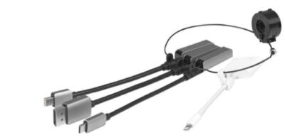 VivoLink Pro Adapter Ring - Video / audio adapteri - HDMI to DisplayPort, Lightning, Mini DisplayPort, USB-C uros