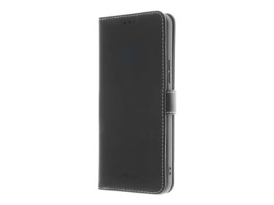 Stylish Hand Made Genuine Leather Flip Case for Nokia C21 Plus with three credit card slot and pocket.  Card Slots are RFID protected from near by read.  Near by read protection works only when front cover is closed.    Phones with NFC feature: note fron