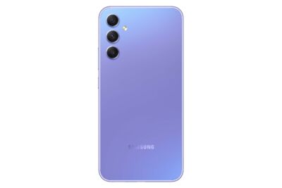 Samsung Galaxy A34 5G - 5G älypuhelin - Kaksois-SIM - RAM 8 Gt / sisäinen muisti 256 Gt - microSD slot - OLED-näyttö - 6.6" - 2340 x 1080 pikseliä (120 Hz) - 3 takakameraa 48 MP, 8 MP, 5 MP - front camera 13 MP - mahtava violetti