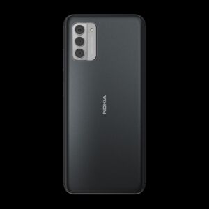 Nokia G42 5G - 5G älypuhelin - Kaksois-SIM - RAM 6 Gt / sisäinen muisti 128 Gt - microSD slot - 6.56" - 1612 x 720 pikseliä (90 Hz) - 3 takakameraa 50 megapikseliä, 2 MP, 2 MP - front camera 8 MP - so gray
