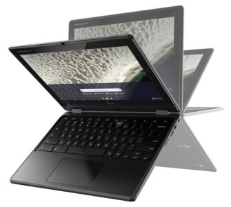 Acer Chromebook Spin 511 R756TN-TCO - Kääntyvä rakenne - Intel N-series - N100 / jopa 3.4 GHz - Chrome OS - UHD Graphics - 4 Gt RAM - 32 GB eMMC - 11.6" IPS kosketusnäyttö 1366 x 768 - Wi-Fi 6E - savikiven musta - kbd: Pohjoismaat