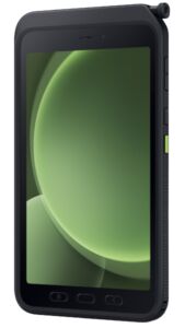 Samsung Galaxy Tab Active5 - Enterprise Edition - tabletti - vahvennettu - Android 14 - 128 Gt - 8" TFT (1920 x 1200) - microSD-paikka - 3G, 4G, 5G - vihreä