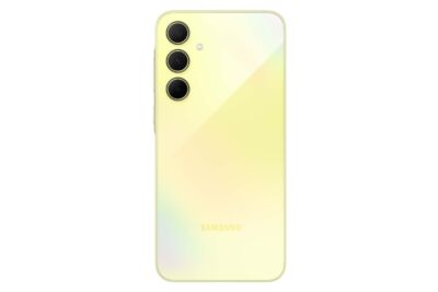 Samsung Galaxy A35 - 5G älypuhelin - Kaksois-SIM - RAM 8 Gt / sisäinen muisti 256 Gt - microSD slot - OLED-näyttö - 6.6" - 2340 x 1080 pikseliä (120 Hz) - 3 takakameraa 50 megapikseliä, 8 MP, 5 MP - front camera 13 MP - awesome lemon