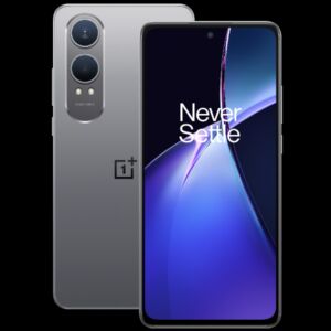 OnePlus Nord CE4 Lite - 5G älypuhelin - Kaksois-SIM - RAM 8 Gt / sisäinen muisti 256 Gt - microSD slot - OLED-näyttö - 6.67" - 2400 x 1080 pikseliä (120 Hz) - 2 takakameraa 50 megapikseliä, 2 MP - front camera 16 MP - super hopea