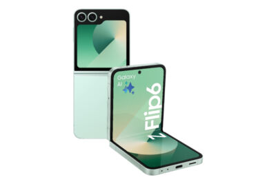 Samsung Galaxy Z Flip6 - 5G älypuhelin - Kaksois-SIM - RAM 12 Gt / sisäinen muisti 256 Gt - OLED-näyttö - 6.7" - 2640 x 1080 pikseliä (120 Hz) - 2 takakameraa 50 megapikseliä, 12 MP - front camera 10 MP - minttu