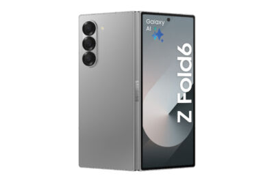Samsung Galaxy Z Fold6 - 5G älypuhelin - Kaksois-SIM - RAM 12 Gt / sisäinen muisti 512 Gt - OLED-näyttö - 7.6" - 7.6" - 2160 x 1856 pikseliä 2160 x 1856 pikseliä (120 Hz) - 3 takakameraa 50 megapikseliä, 12 MP, 10 MP - 2x front cameras 10 MP, 4 MP - hopeavarjo