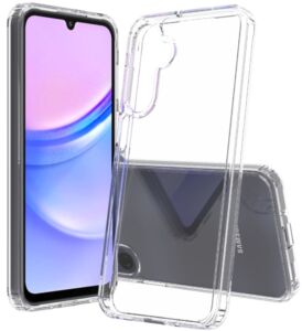 Screenor - Takakansi matkapuhelimelle - termoplastinen polyuretaani (TPU), akryylinen - läpinäkyvä malleihin Samsung Galaxy A16 5G