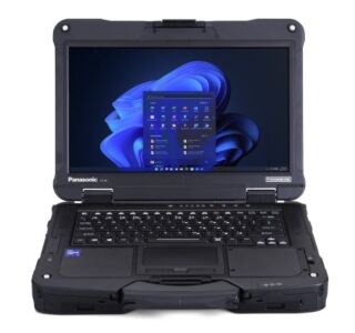 Panasonic TOUGHBOOK 40mk2; 14" täysin kestävä kannettava; Full-HD-kosketusnäyttö; taustavalaistu pohjoismainen näppäimistö; Intel Ultra 5 -suoritin; Windows 11 Pro; 16 Gt RAM; 512 Gt Opal SSD; dGPS; WiFi ja 4G; etu- ja takakamera; musta väri; vakioakku; Continental-virtalähde