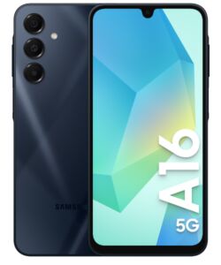 Samsung Galaxy A16 5G - Enterprise Edition - 5G älypuhelin - Kaksois-SIM - RAM 4 Gt / sisäinen muisti 128 Gt - microSD slot - OLED-näyttö - 6.7" - 2340 x 1080 pikseliä (90 Hz) - 3 takakameraa 50 megapikseliä, 5 MP, 2 MP - front camera 13 MP - sininen musta