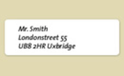 Dymo pieni osoitetarra 89 x 28 mm, 2 rullaa à 130 tarraa