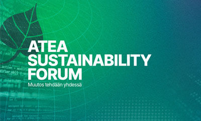 Tapahtuma: Atea Sustainability Forum 2026 26.3.2026