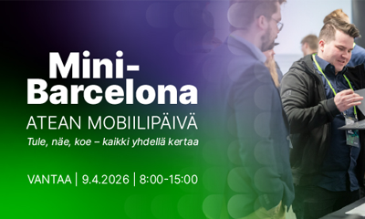 Tapahtuma: Atea mobiilipäivä eli MiniBarcelona 2026
