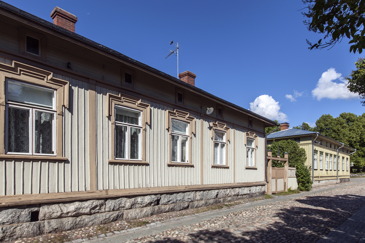 Maisema Vanhasta Raumasta.