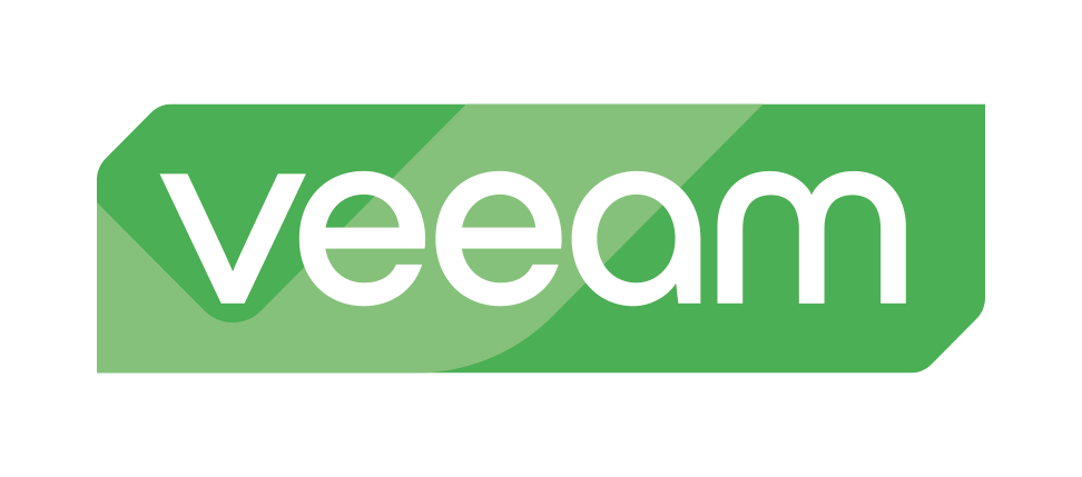Veeam logo.