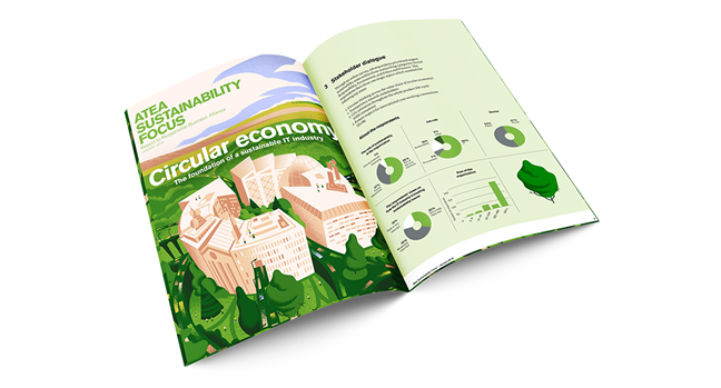 Atea Sustainability Focus 2019 -raportti, aiheena kiertotalous
