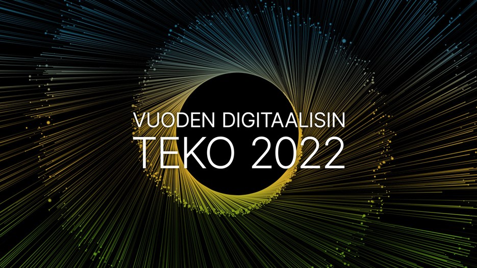 Vuoden digitaalisin teko 2022 logo.