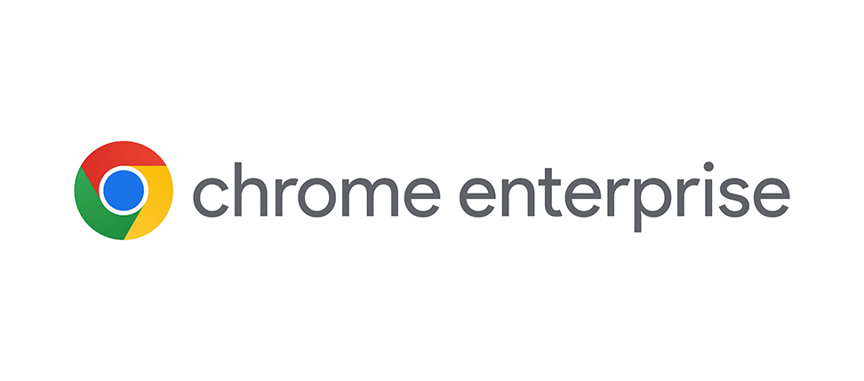 Chrome Enterprise logo.