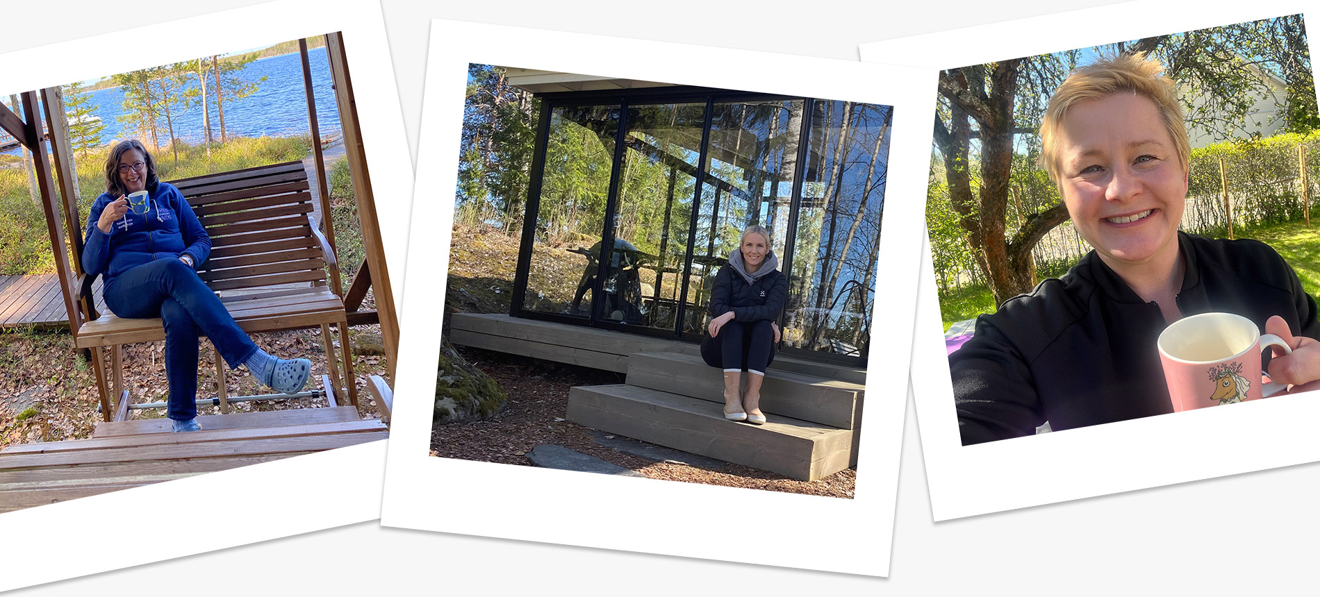 Tiera Verkkokauppa referenssi: Tiera, Tieran työntekijöitä etätöissä.