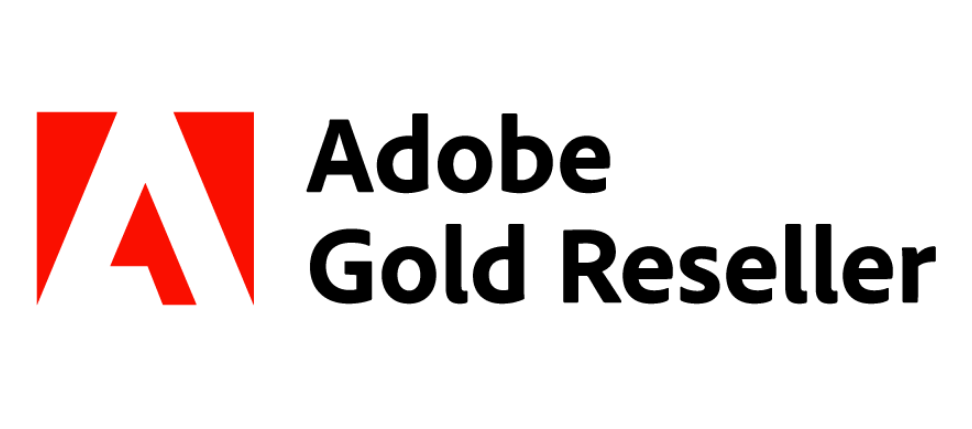 Adobe Gold Reseller logo.