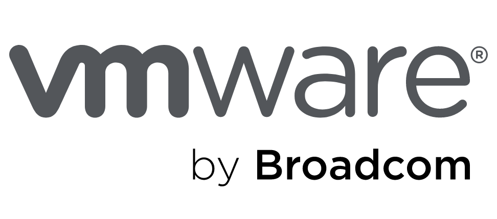 Atea Focus 2024 pääkumppani Vmware By Broadcom logo.