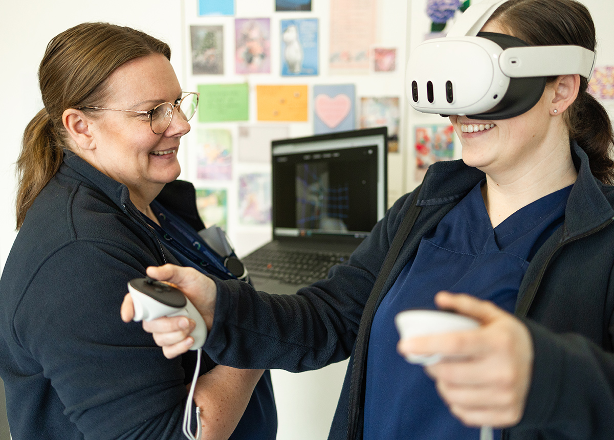  Atea Tiera Verkkokauppa plus Pohjanmaan hyvinvointialue, VR-lasien käyttö opetuskotihoidossa.